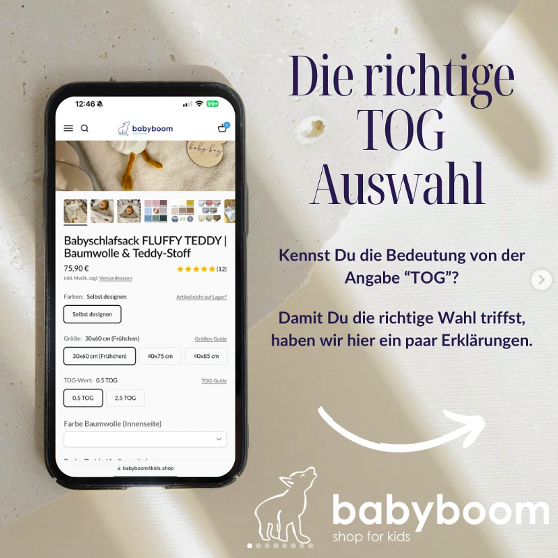 Alles, was du über TOG-Werte bei Babyschlafsäcken wissen musst